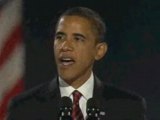 [Obama] President-elect - Victory Speech (2of4)