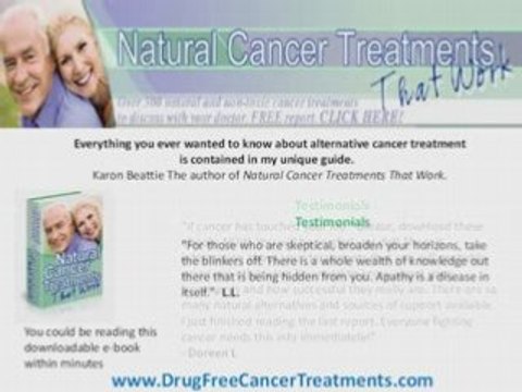 Drug Free Cancer Treatments FREEOFFER