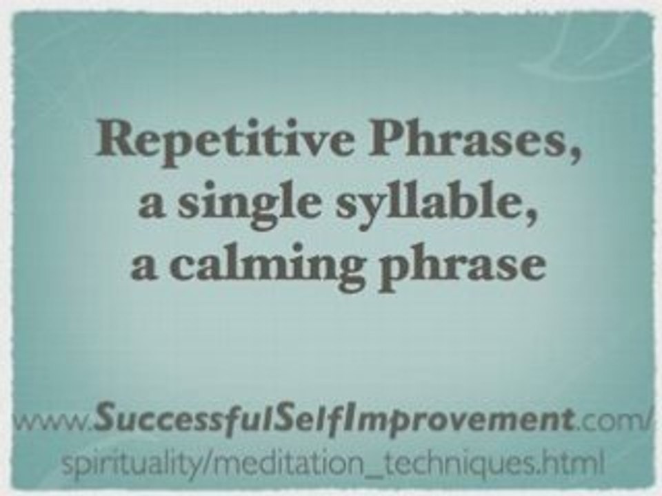 Meditation Techniques. Learning Meditation, Relaxation Part1