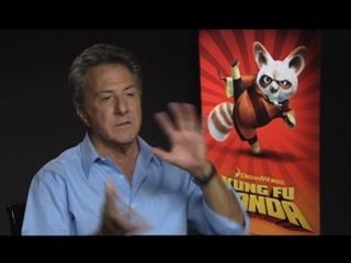 Interview with Dustin Hoffman the voice of Shifu in ...