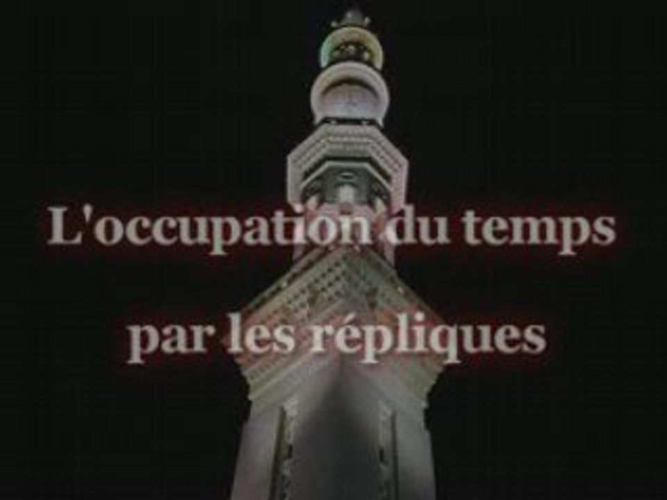 L’occupation du temps par les répliques