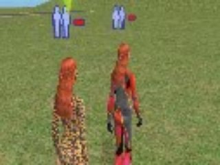 Bagare entre les tigres et mes héros sims2