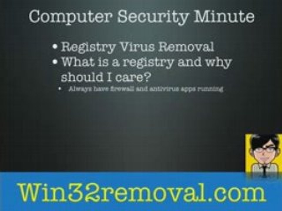 Win32 Registry Anti Virus Removal