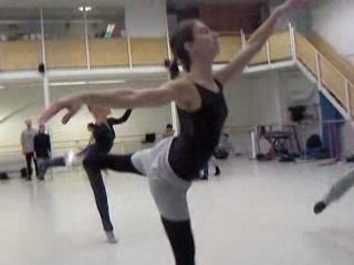 Répétition d'un ballet au Kungliga Operan, Stockholm