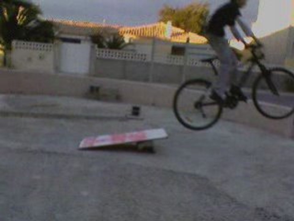 Saut a velo