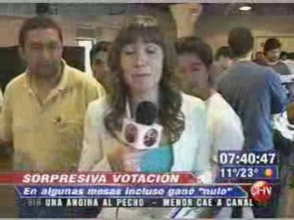 El voto contrario representa el descontento
