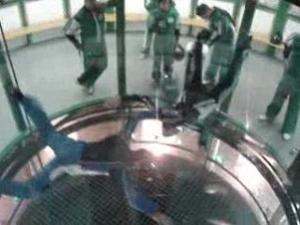 Yoann chute libre à l'Aérokart