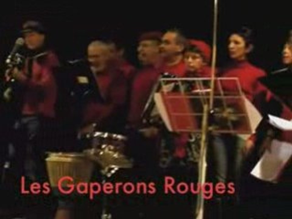 Gaperons rouges