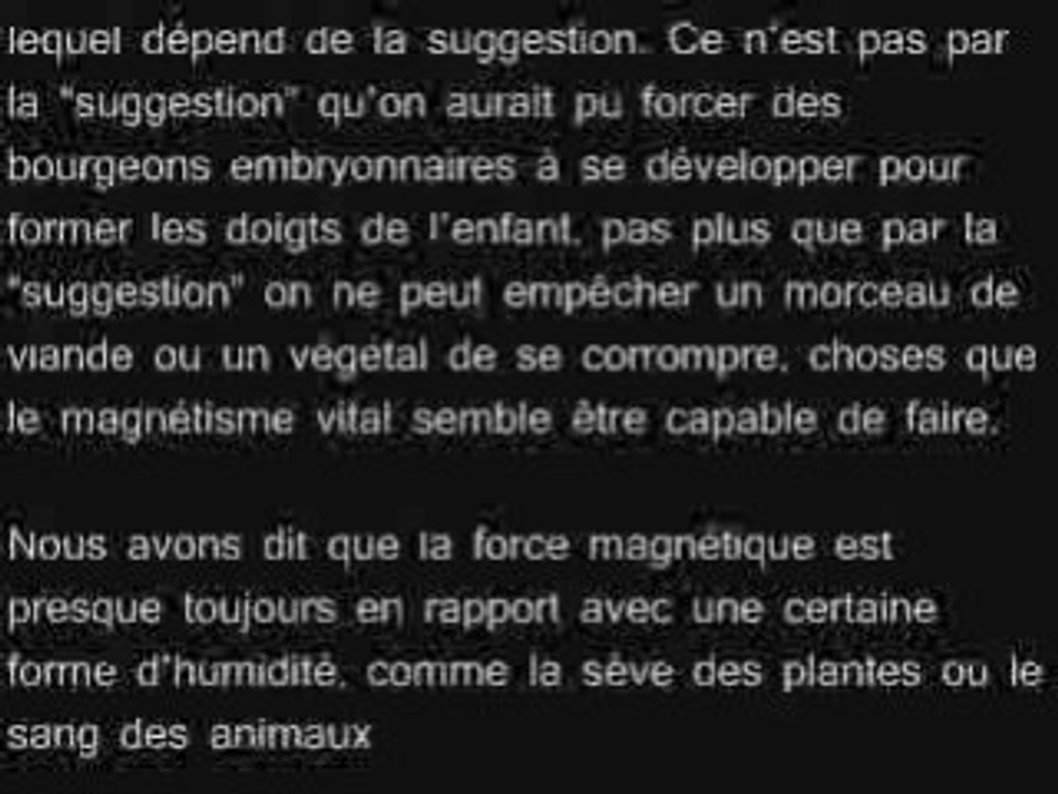 CHAPITRE VI - MAGNÉTISME ORGANIQUE ET MAGNÉTISME MINÉRAL