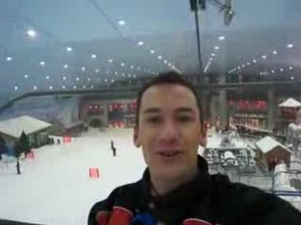 Emmanuel piste de ski Dubai 1