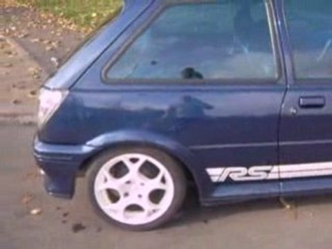 fiesta turbo,bruit ligne inox