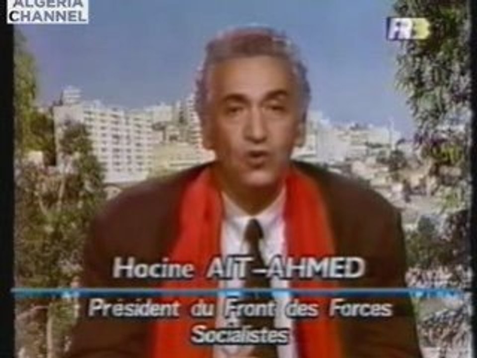 Coup d'Etat de 11 Janvier 1992: la position de Hocine Aït A