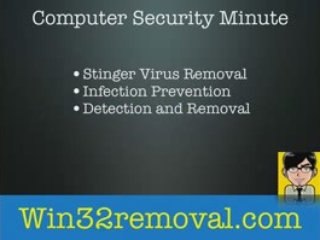 Stinger Virus Removal Tool