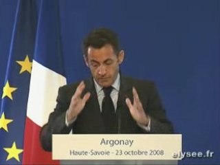 La solution de Nicolas Sarkozy : le nouvel ordre mondial