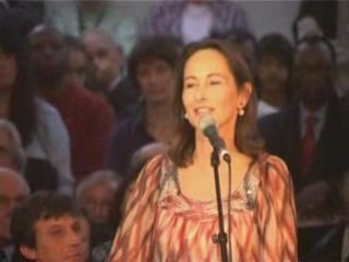 Ségolène Royal à La Bellevilloise le 5 Novembre 2008