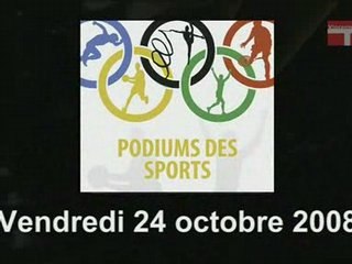 Podiums des sports 2008 (Vincennes.fr)