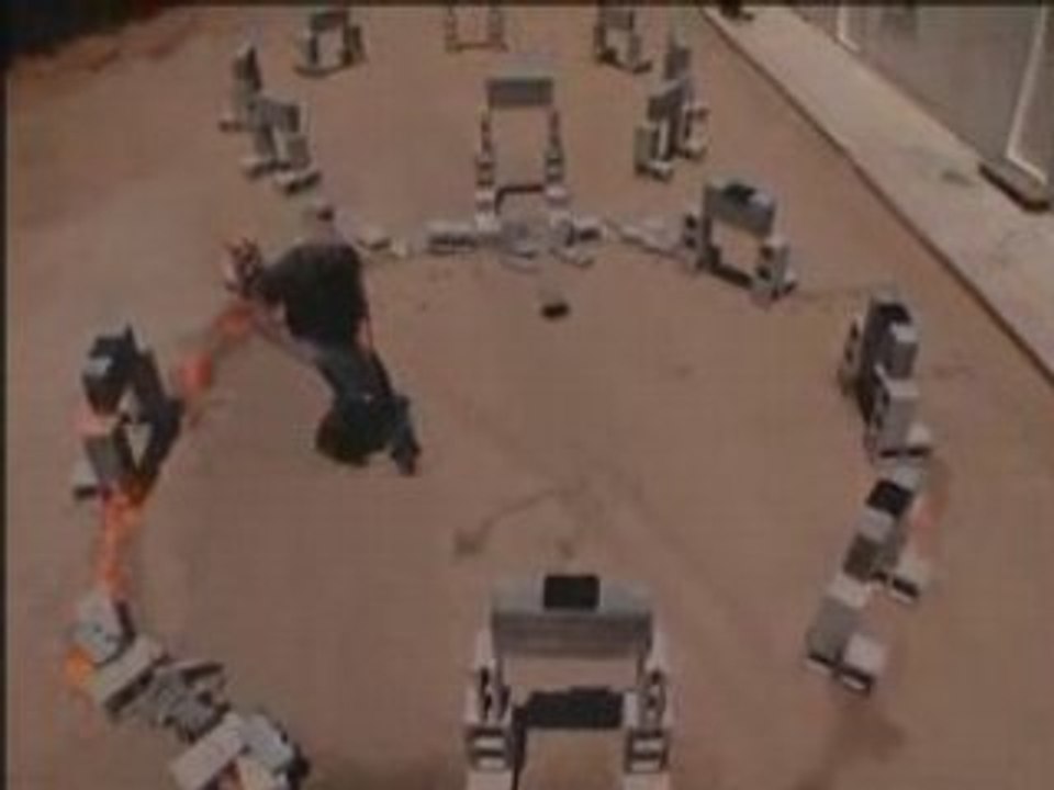 Human Wrecking Balls -- Brick Breaking