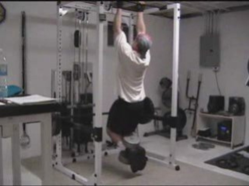 Weighted Chin-Ups Drop Sets For a Thick Back