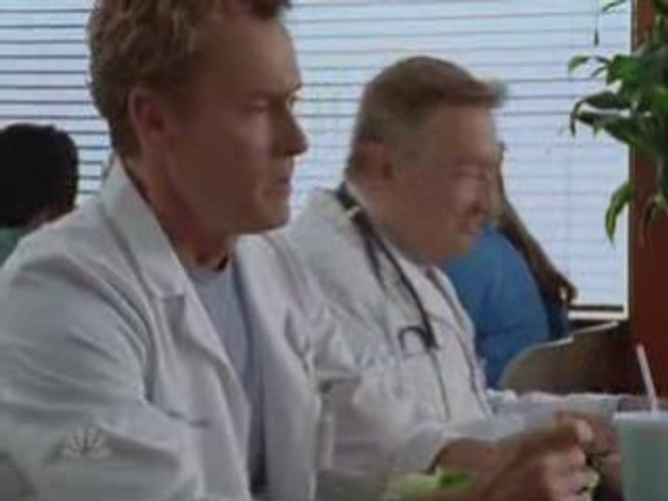 Scrubs dr.cox can't eat alone