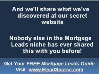 Purchase Mortgage Leads