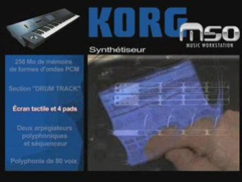 Workstation Korg M50 (La Boite Noire)