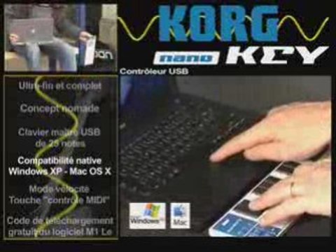 Clavier maitre Korg NanoKey (La Boite Noire)