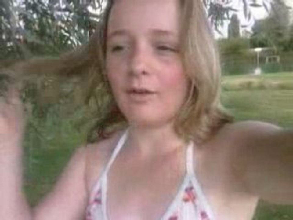 Camille me fait une video