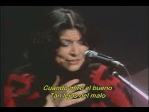 Mercedes Sosa - Gracias a La Vida (Violeta Parra)