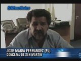 Jose Maria Fernandez concejal de san martin