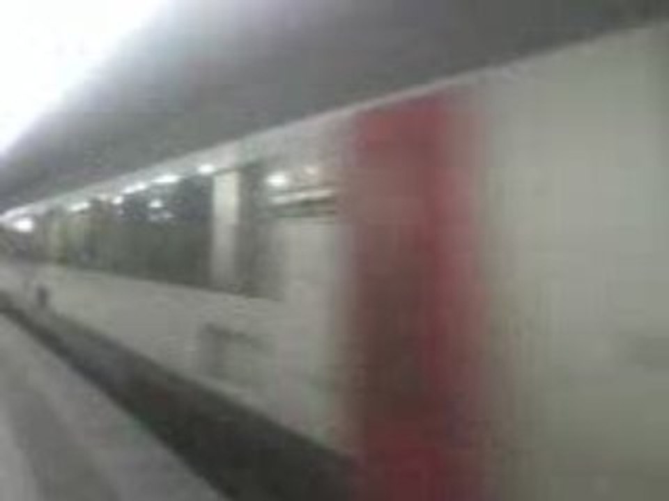 Train à Bruxelles Central