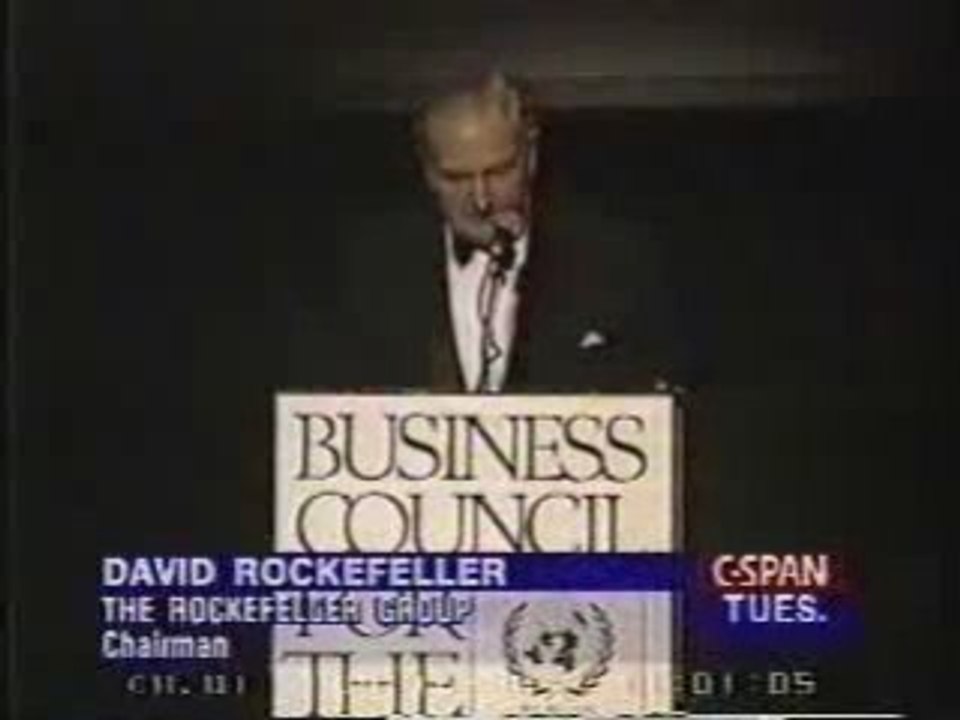 rockefeller sur la surpopulation