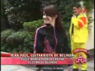Belinda compone una cancion para RBD (LO)