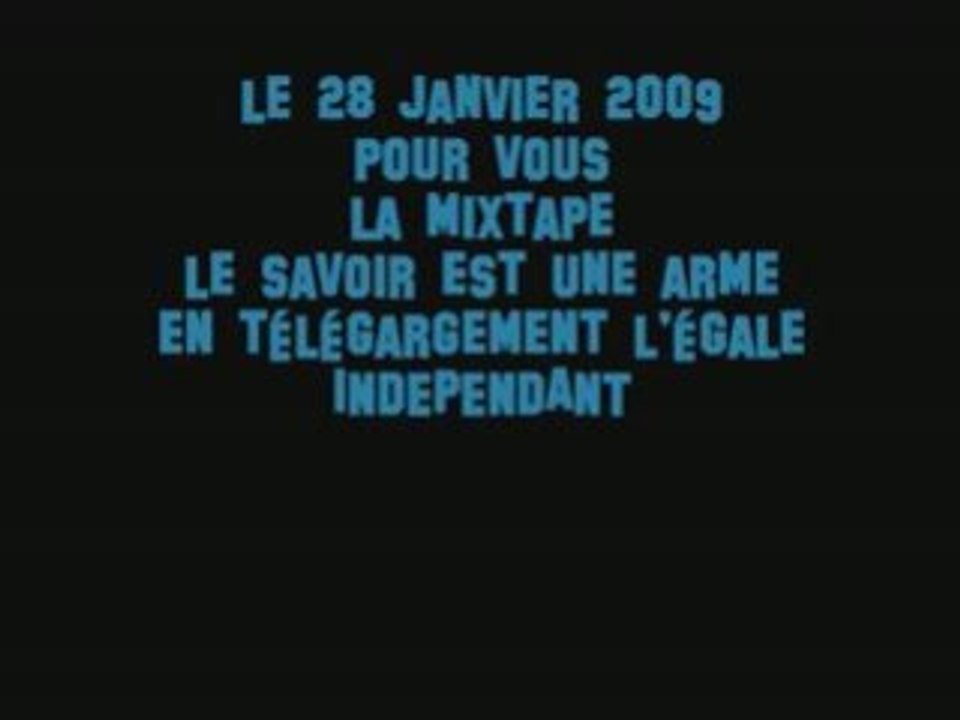 la  MIXTAPE en télégargement l'égale le 28 janvier 2009