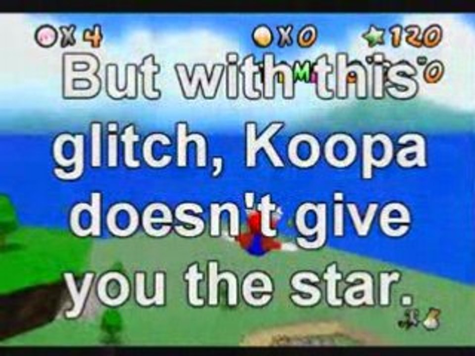 Course contre Koopa 0 secondes