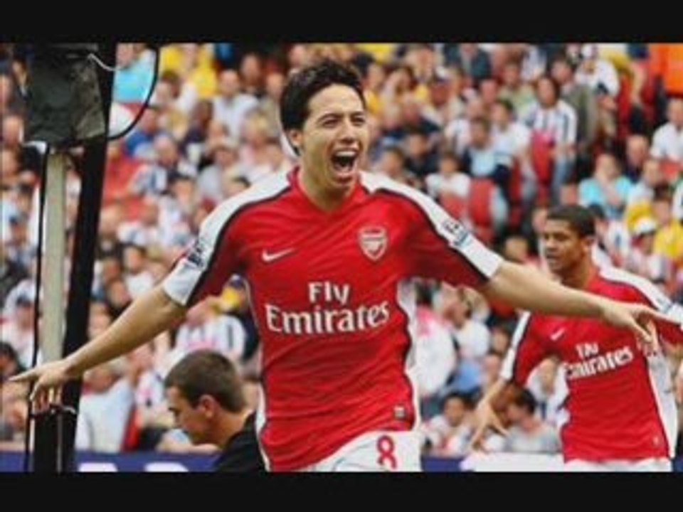 Arsenal vs Manchester Utd (2-1) /Nasri/ min 22,48 08/10/2008