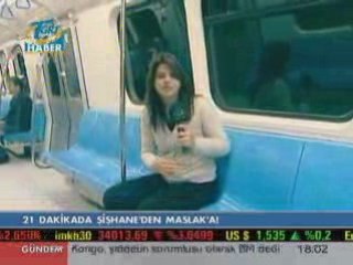Şişhane-Ayazağa metrosu deneme seferlerine başladı