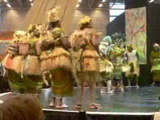 Gokala Danse traditionnelle gabonaise part 1 le 31.10.08