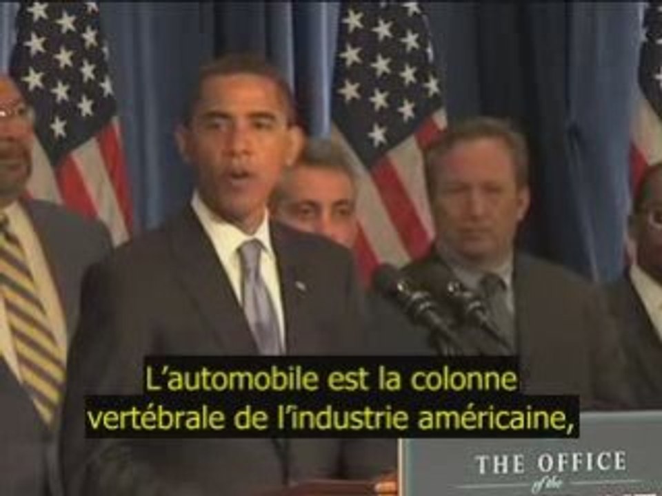 Premier discours d'Obama président élu le 7/11/08 - VOSTFR