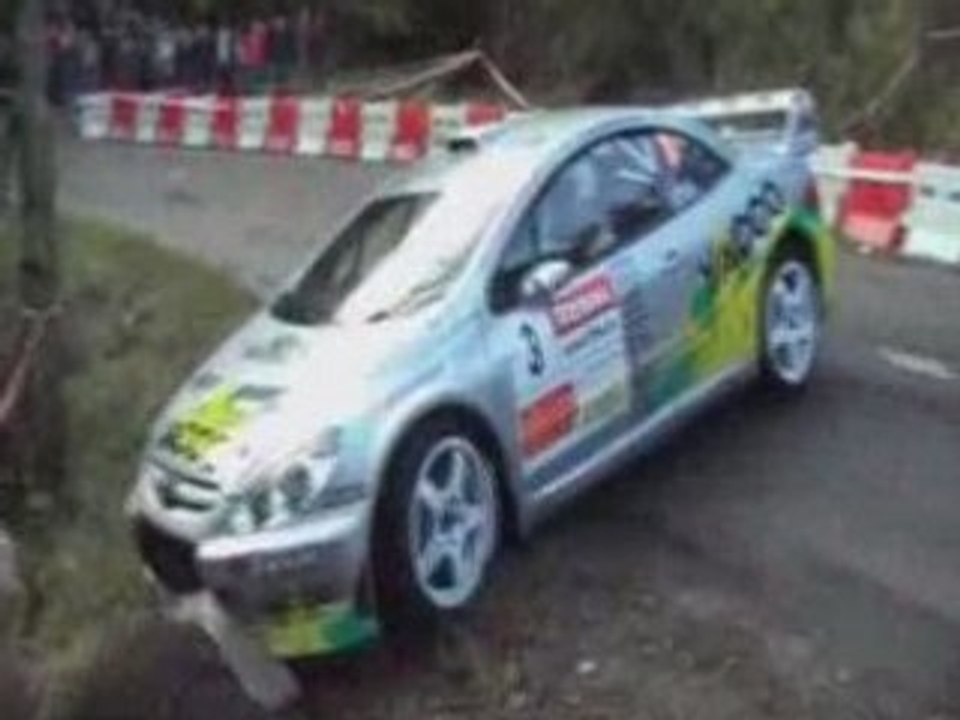Rally criterium des Cevennes 2008 avec Sarkozy et Segolène