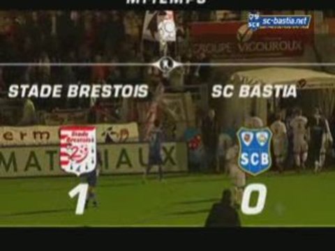 L2 / 2008-09 - Brest 4-0 Bastia : Le résumé