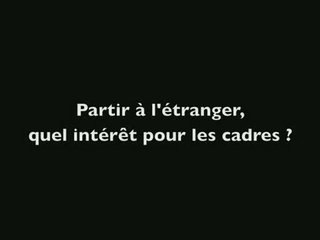 Partir à l'étranger, quel intérêt pour les cadres