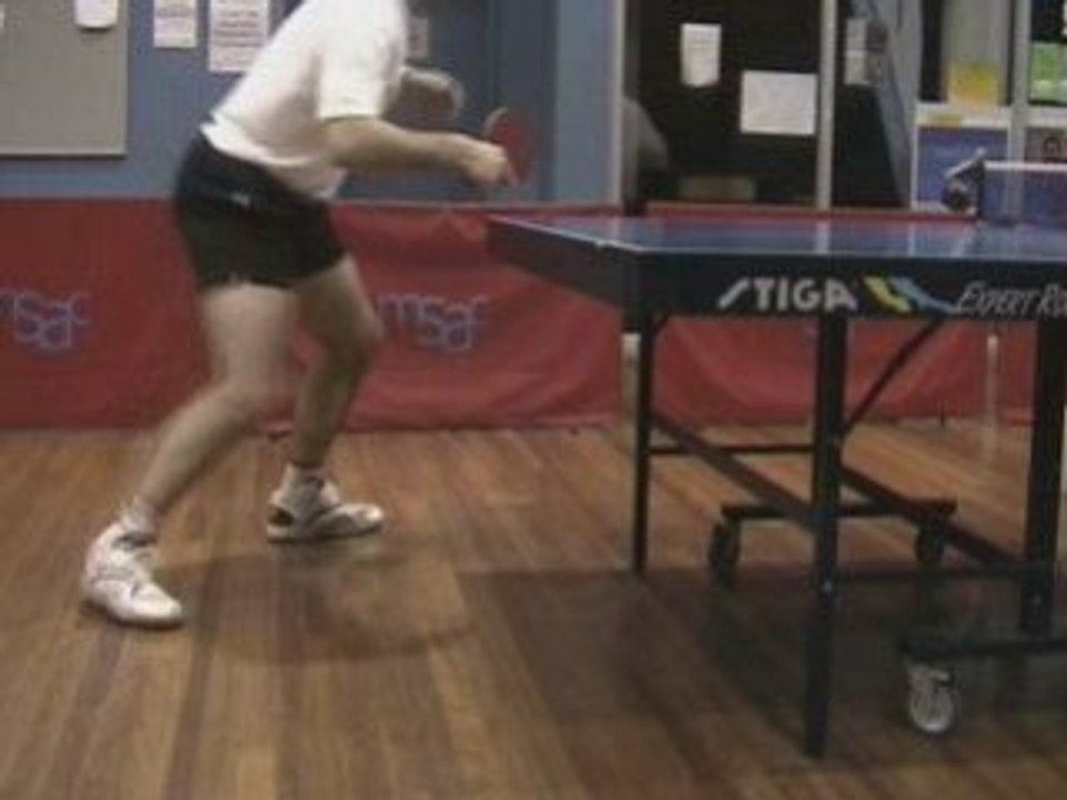 Table Tennis Backhand Flick