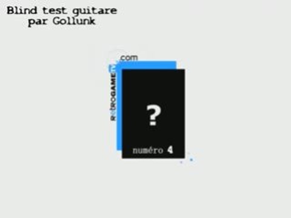 Blind Test à la guitare [par Gollunk]
