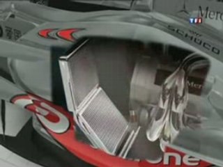 Animation 3D Refroidissement moteur McLaren