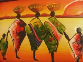 Art Africain .... The river sings Enya