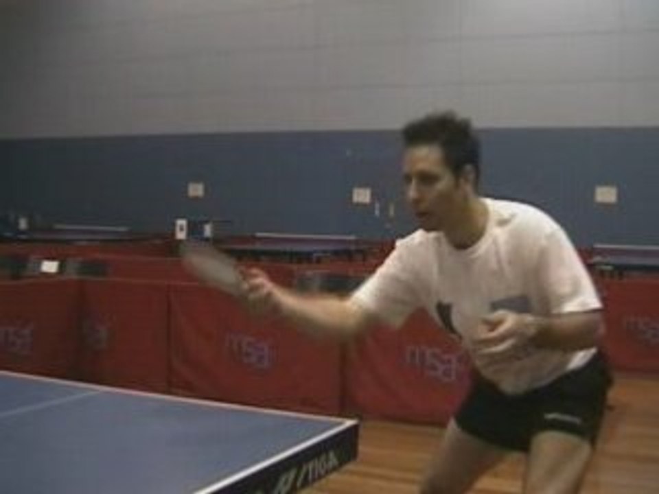 Table Tennis Backhand Block