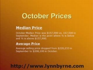 October 2008 Daytona Beach Real Estate Sales Report