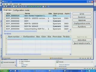 AXTL4. BOM Configurations for Dynamics AX 2009 (up)