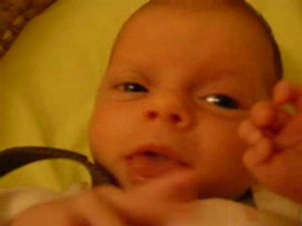 Dans mon couffin/In my Moses basket