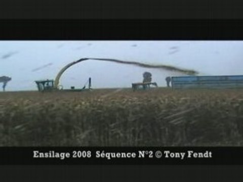 Ensilage de Maïs 2008.. Séquence N°2 Par Tony Fendt